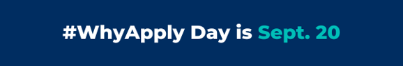 WhyApply Day is Sept. 20